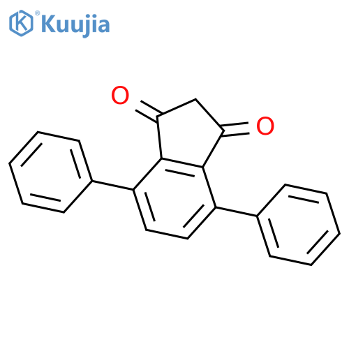 1H-INDENE-1,3(2H)-DIONE, 4,7-DIPHENYL- structure