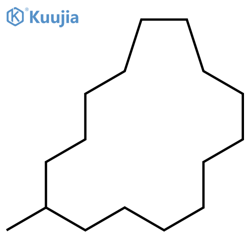 cyclopentadecane, methyl- structure