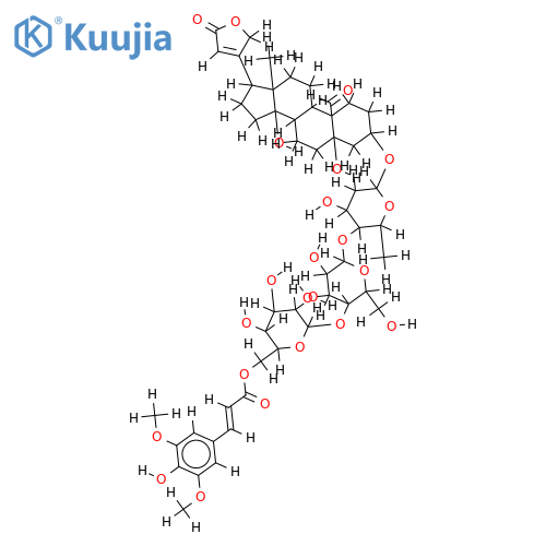 Sinapoylglucoerysimoside structure
