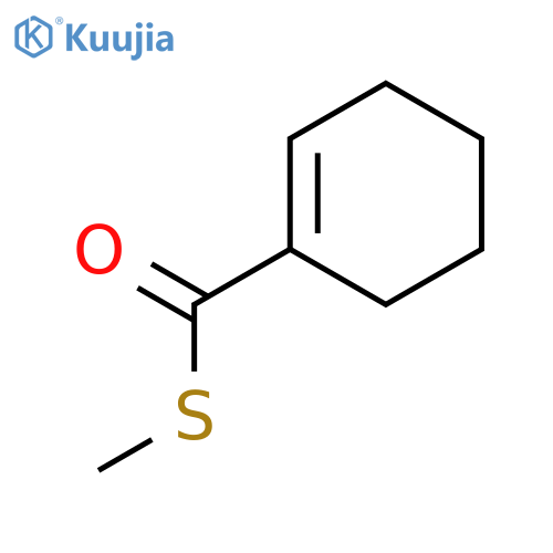 1-Cyclohexene-1-carbothioic acid, S-methyl ester structure