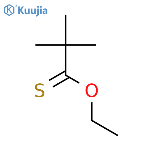 Propanethioic acid, 2,2-dimethyl-, O-ethyl ester structure