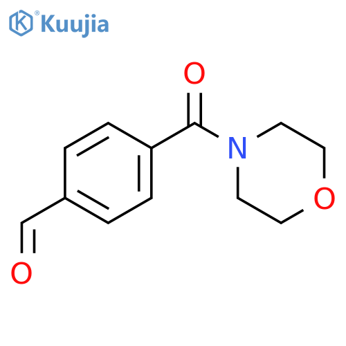 4-(Morpholine-4-carbonyl)benzaldehyde structure