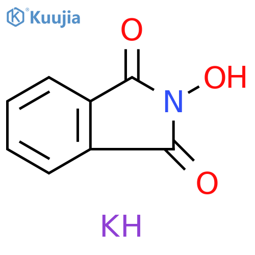 1H-Isoindole-1,3(2H)-dione, 2-hydroxy-, potassium salt (1:1) structure