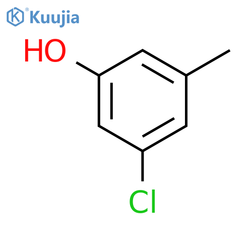 3-Chloro-5-methylphenol structure