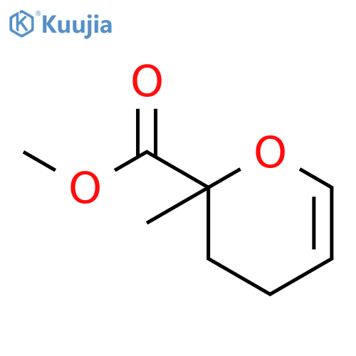 methyl 2-methyl-3,4-dihydro-2H-pyran-2-carboxylate structure