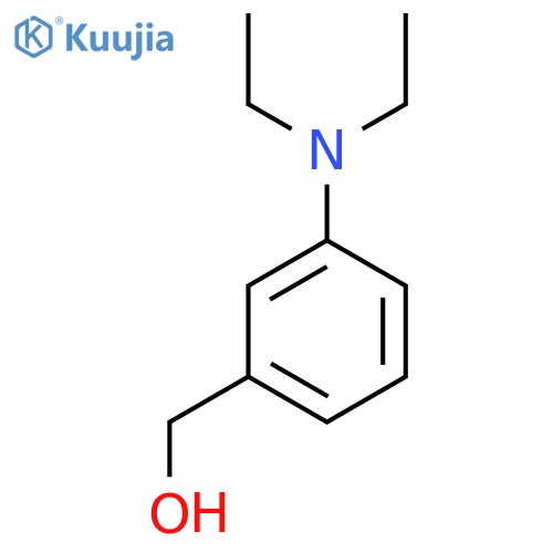 3-(diethylamino)phenylmethanol structure