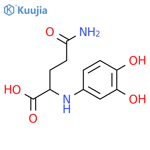 L-Glutamine,N-(3,4-dihydroxyphenyl)- structure