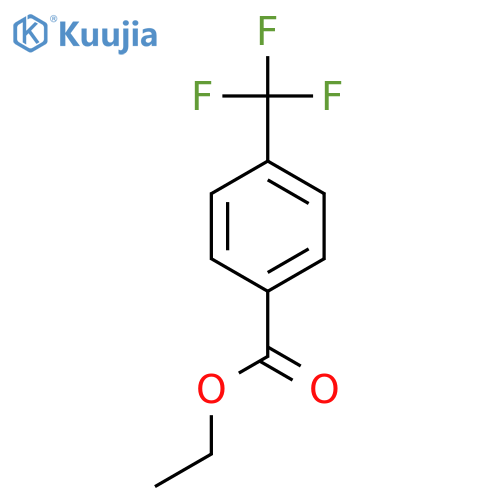 Ethyl 4-(trifluoromethyl)benzoate structure