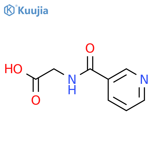 Nicotinuric acid structure