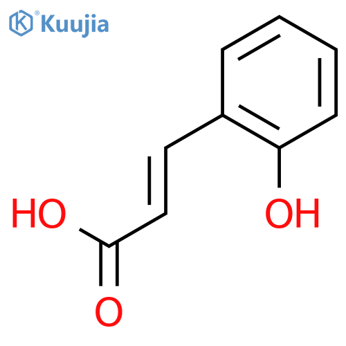 3-(2-Hydroxyphenyl)acrylic acid structure