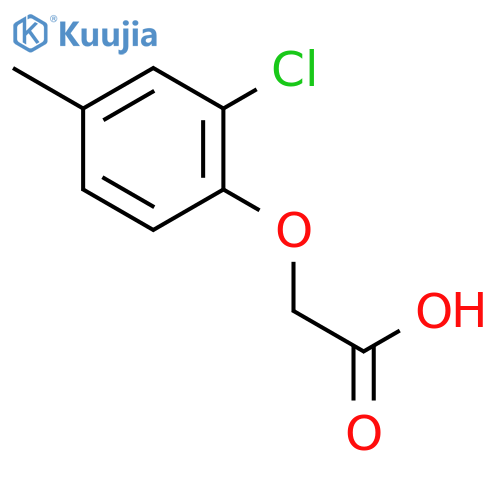 2-(2-Chloro-4-methylphenoxy)acetic Acid structure