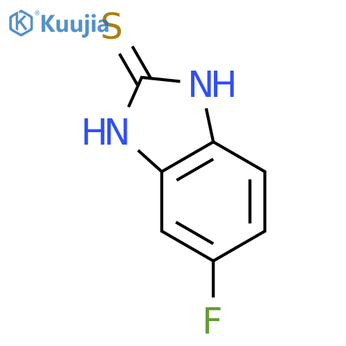6-fluoro-1H-benzimidazole-2-thiol structure