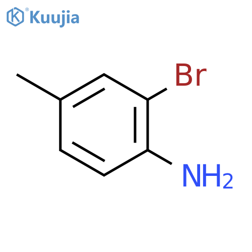 2-Bromo-4-methylaniline structure
