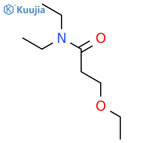 Propanamide, 3-ethoxy-N,N-diethyl- structure
