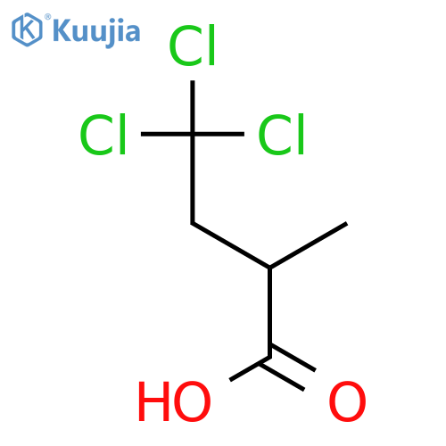 Butanoic acid, 4,4,4-trichloro-2-methyl- structure