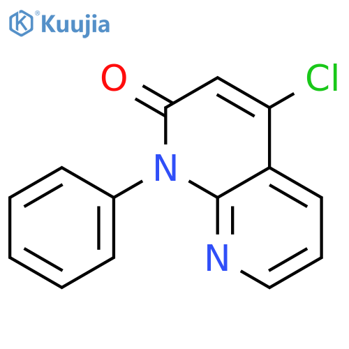 4-Chloro-1-phenyl-1,8-naphthyridin-2(1H)-one structure