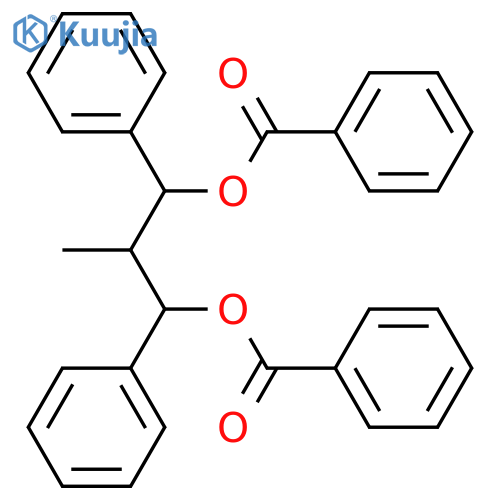1,3-Propanediol, 2-methyl-1,3-diphenyl-, dibenzoate structure