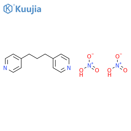 PYRIDINE, 4,4'-(1,3-PROPANEDIYL)BIS-, DINITRATE structure