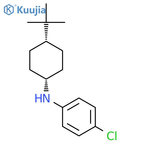 Benzenamine, 4-chloro-N-[cis-4-(1,1-dimethylethyl)cyclohexyl]- structure