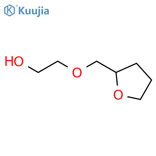 2-(oxolan-2-yl)methoxyethan-1-ol structure