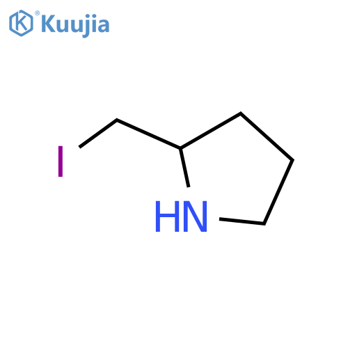2-IODOMETHYL-PYRROLIDINE structure