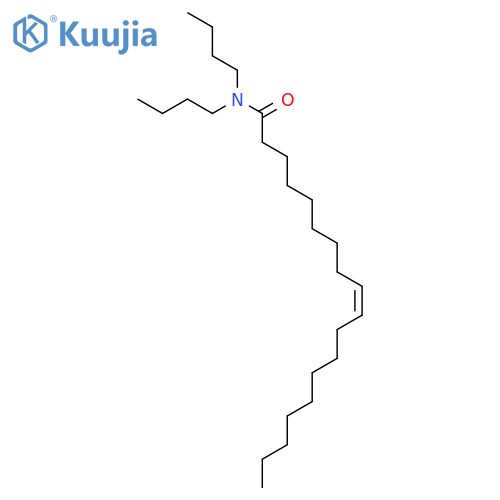 9-Octadecenamide,N,N-dibutyl-, (9Z)- structure