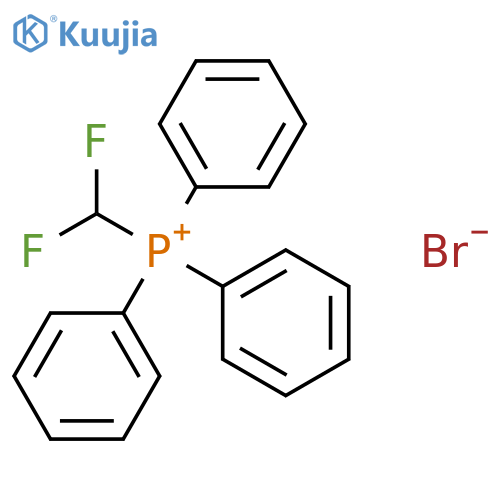 Phosphonium, (difluoromethyl)triphenyl-, bromide structure