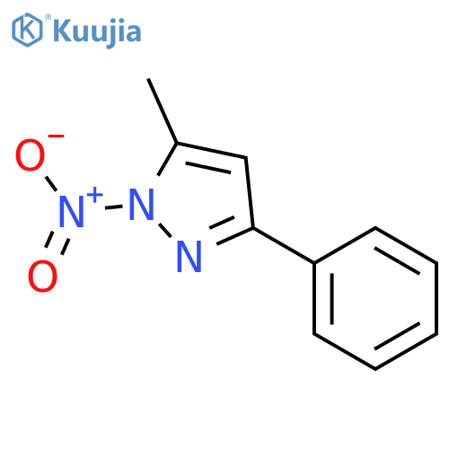 1H-PYRAZOLE, 5-METHYL-1-NITRO-3-PHENYL- structure