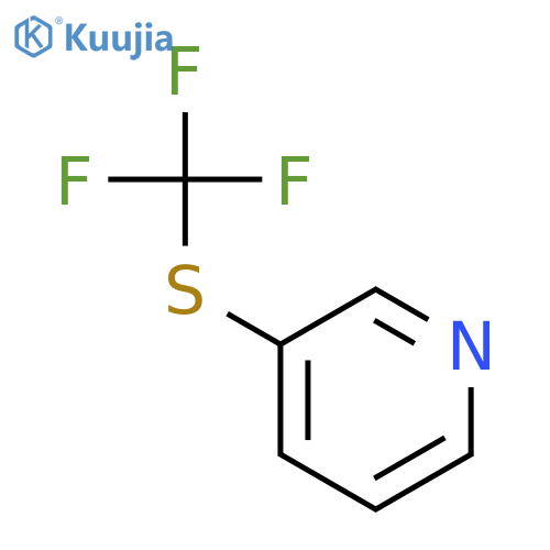 3-((Trifluoromethyl)thio)pyridine structure