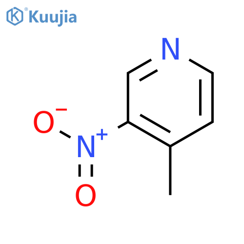 4-methyl-3-nitro-pyridine structure