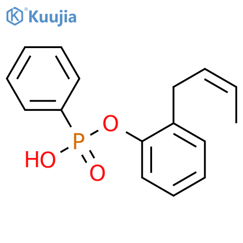 [[(Z)-but-2-enyl]-phenylphosphoryl]benzene structure