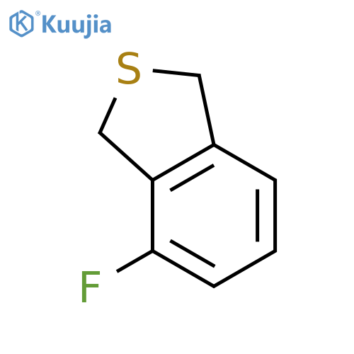 Benzo[c]thiophene, 4-fluoro-1,3-dihydro- structure