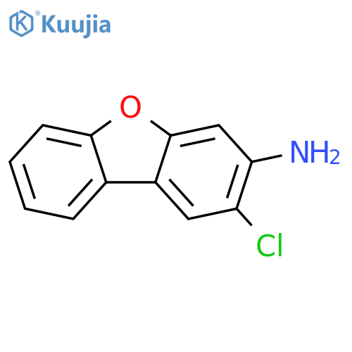 2-chloro-dibenzofuran-3-ylamine structure