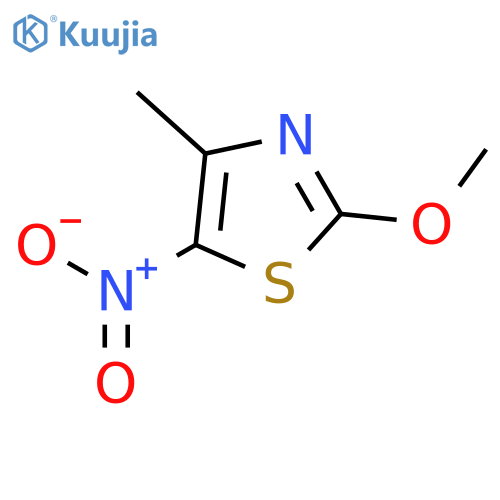 Thiazole, 2-methoxy-4-methyl-5-nitro- structure