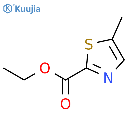 Ethyl 5-methylthiazole-2-carboxylate structure