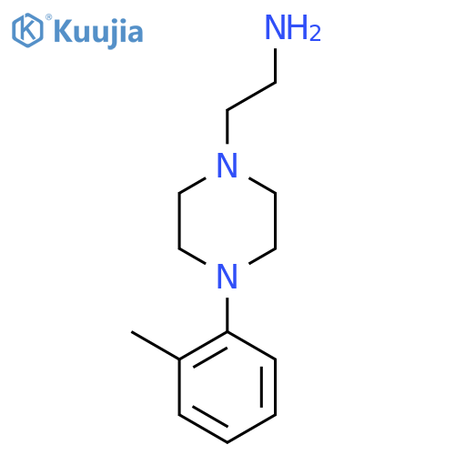 2-(4-o-Tolyl-piperazin-1-yl)ethylamine structure