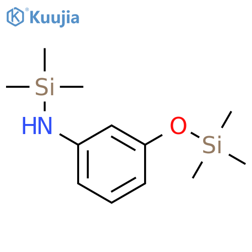 Silanamine, 1,1,1-trimethyl-N-[3-[(trimethylsilyl)oxy]phenyl]- structure