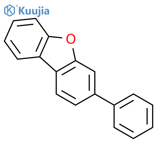 Dibenzofuran, 3-phenyl- structure