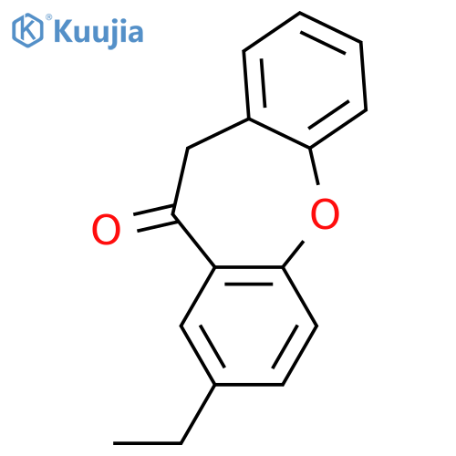 Dibenz[b,f]oxepin-10(11H)-one, 8-ethyl- structure