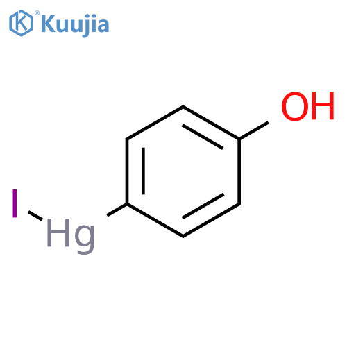 MERCURY, (4-HYDROXYPHENYL)IODO- structure