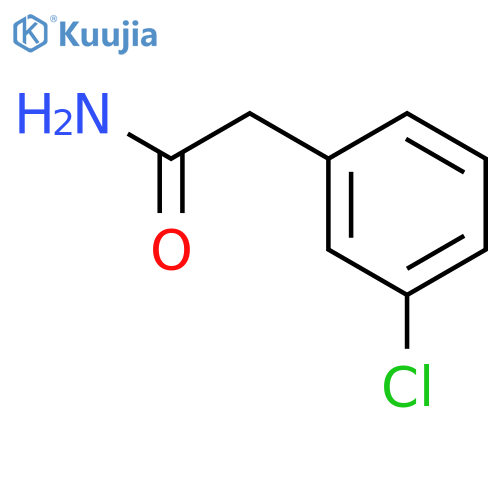2-(3-Chlorophenyl)acetamide structure
