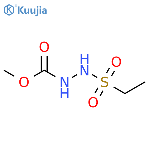 Hydrazinecarboxylic acid, 2-(ethylsulfonyl)-, methyl ester structure