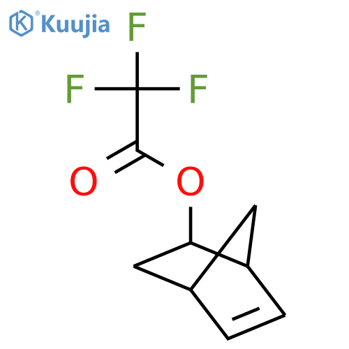 ACETIC ACID, TRIFLUORO-, BICYCLO[2.2.1]HEPT-5-EN-2-YL ESTER structure