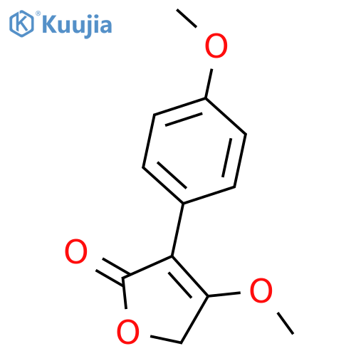 2(5H)-Furanone, 4-methoxy-3-(4-methoxyphenyl)- structure