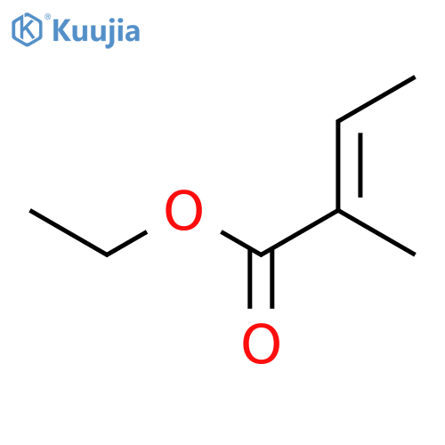 Ethyl tiglate structure