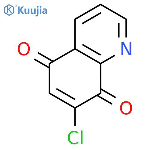5,8-Quinolinedione, 7-chloro- structure
