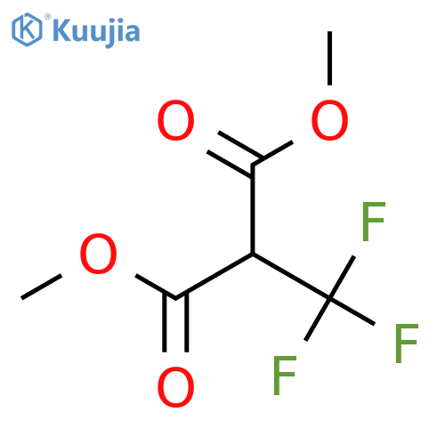 Dimethyl(trifluoromethyl)malonate structure