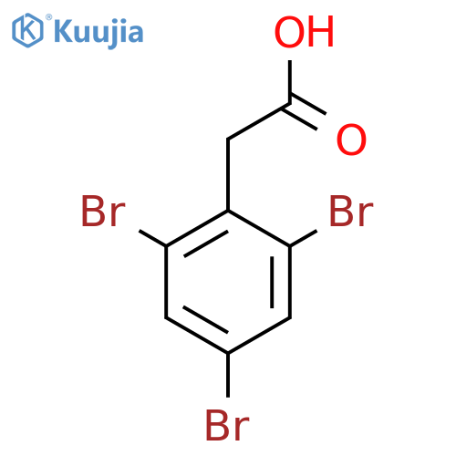 2-(2,4,6-Tribromophenyl)acetic acid structure