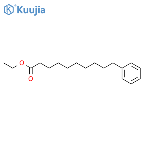 10-Phenyldecanoic acid ethyl ester structure