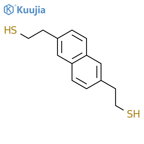 2,6-Naphthalenediethanethiol structure